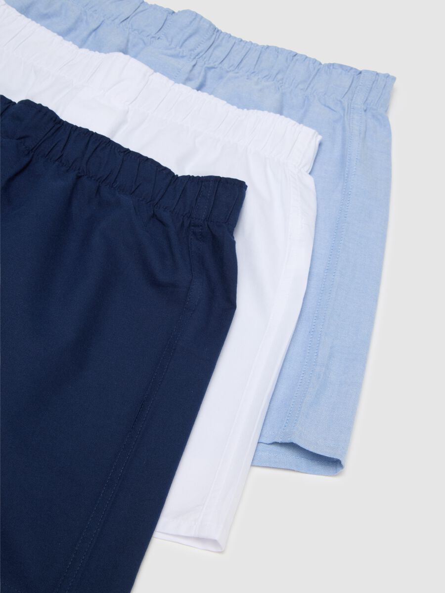 Tripack boxer in tela di cotone Uomo_2