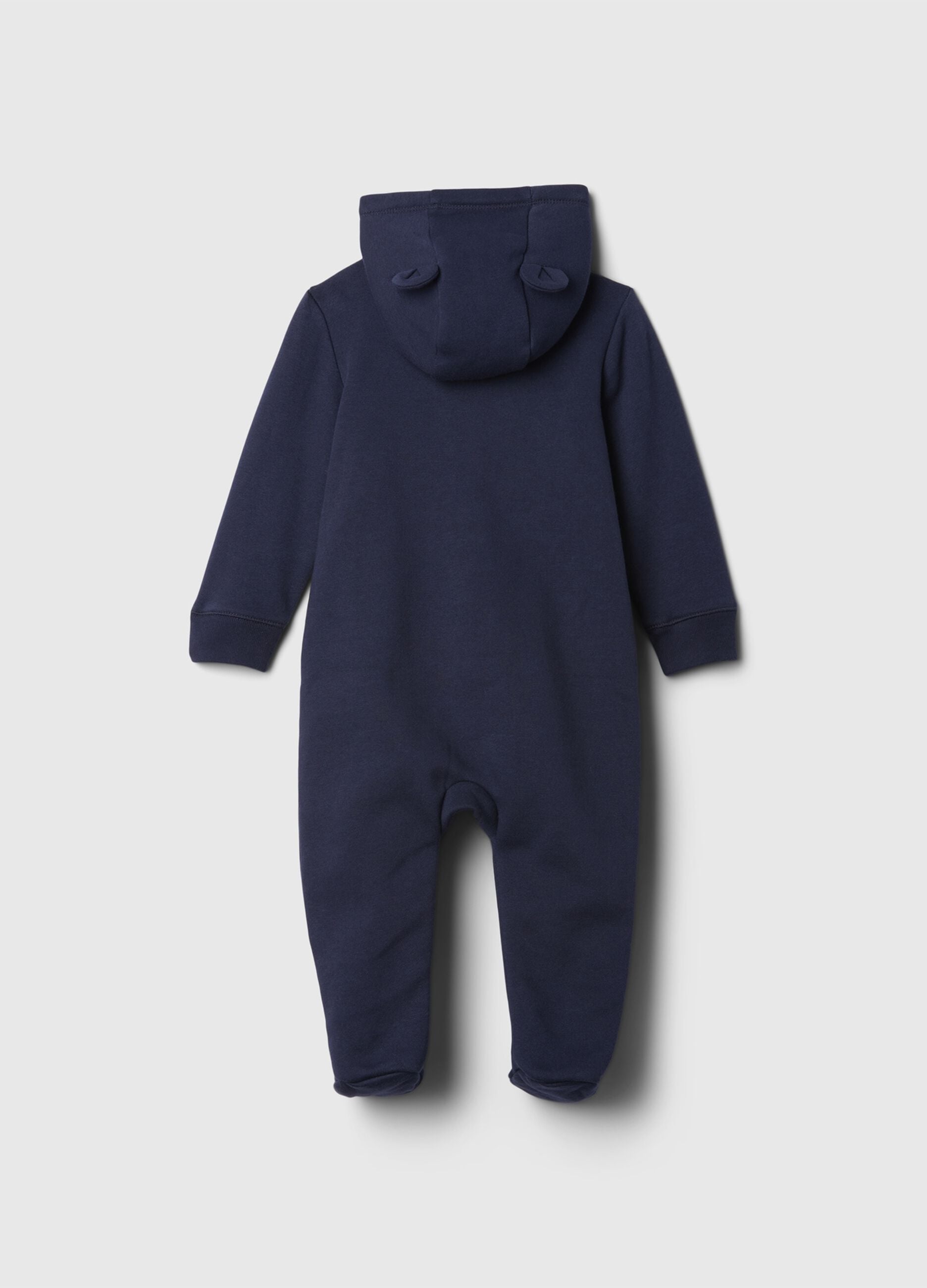 Tutina con cappuccio e logo GAP in misto cotone