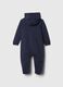 Tutina con cappuccio e logo GAP in misto cotone_1