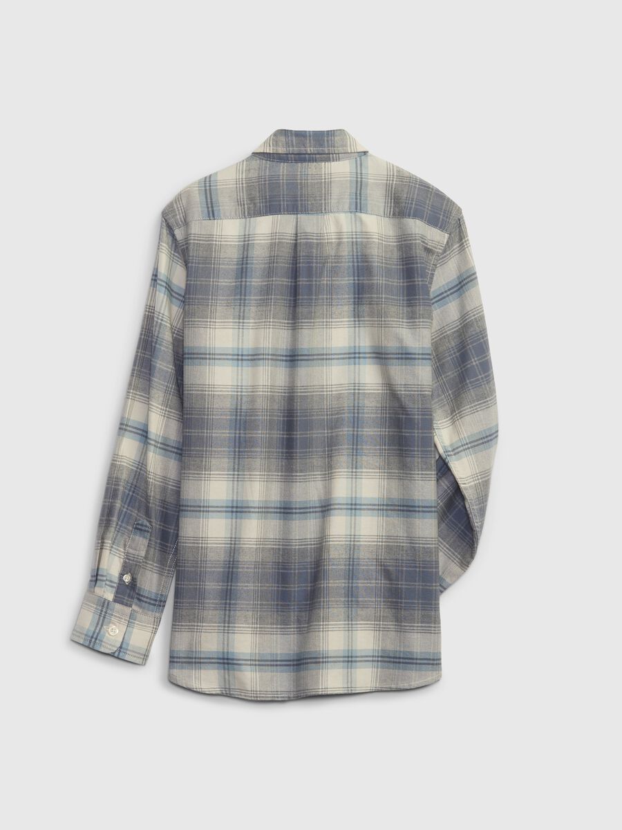 Oxford cotton shirt Boy_1