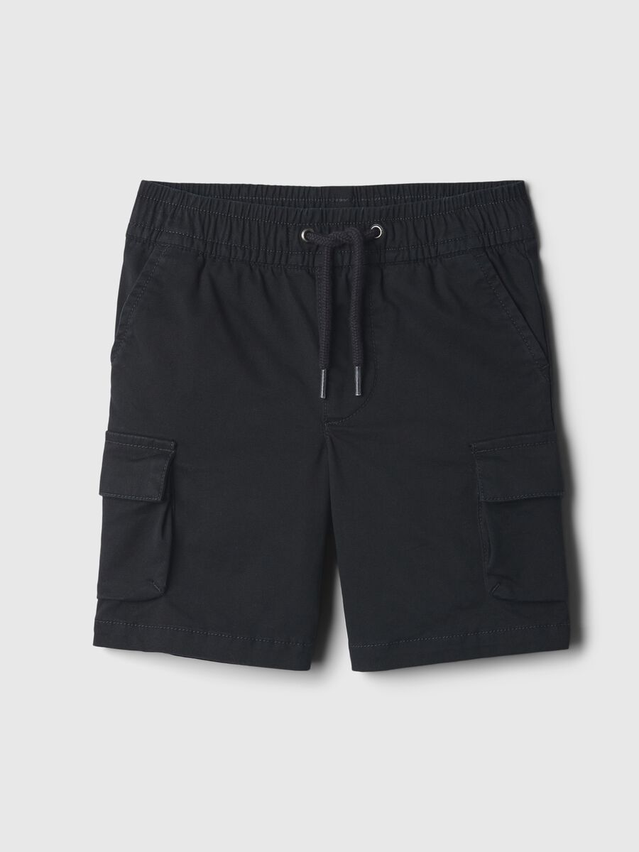 Cargo Bermuda shorts with drawstring Newborn Boy_0