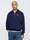 Felpa blu con zip a mezza lunghezza Gap