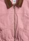 Pink cotton jacket with contrasting collar_2