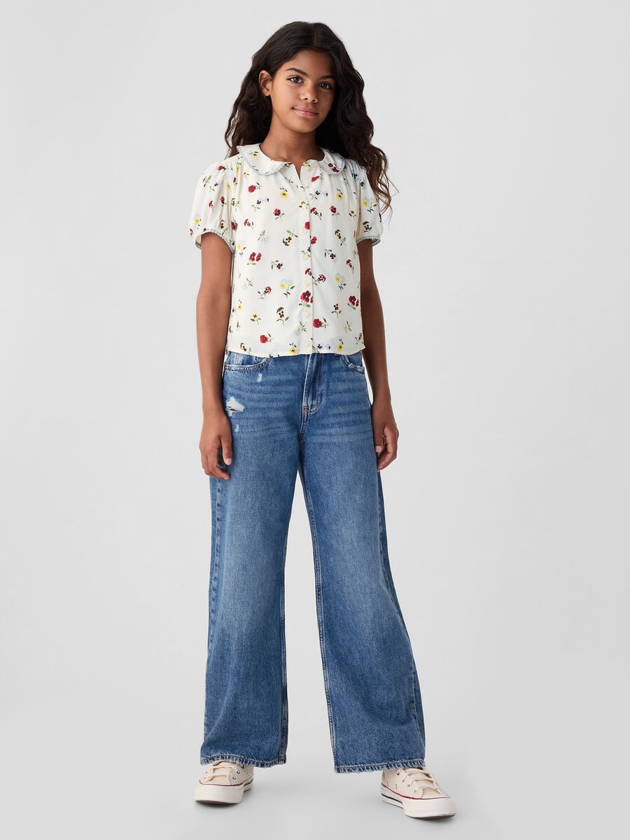 GAP x DÔEN Camicia con fantasia floreale Bambina_0