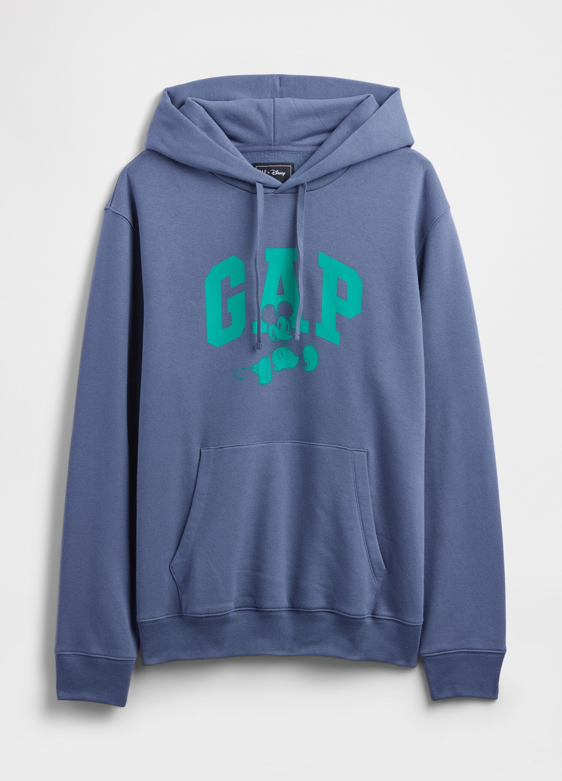 Blue Hooded Sweatshirt