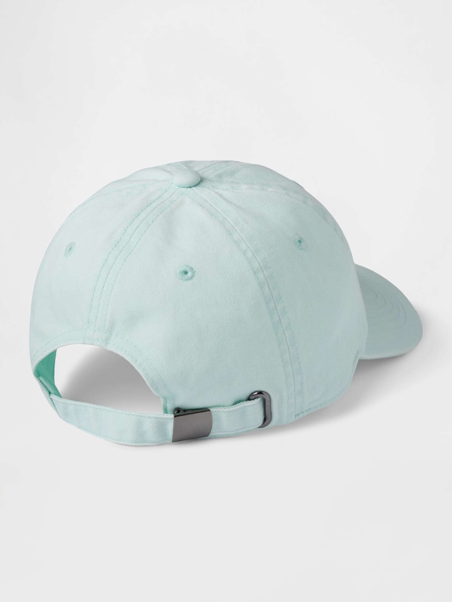 Cappello da baseball azzurro in cotone_1