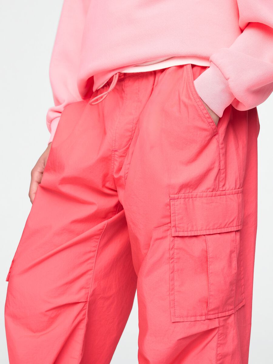 Joggers parachute con coulisse  Bambina_3