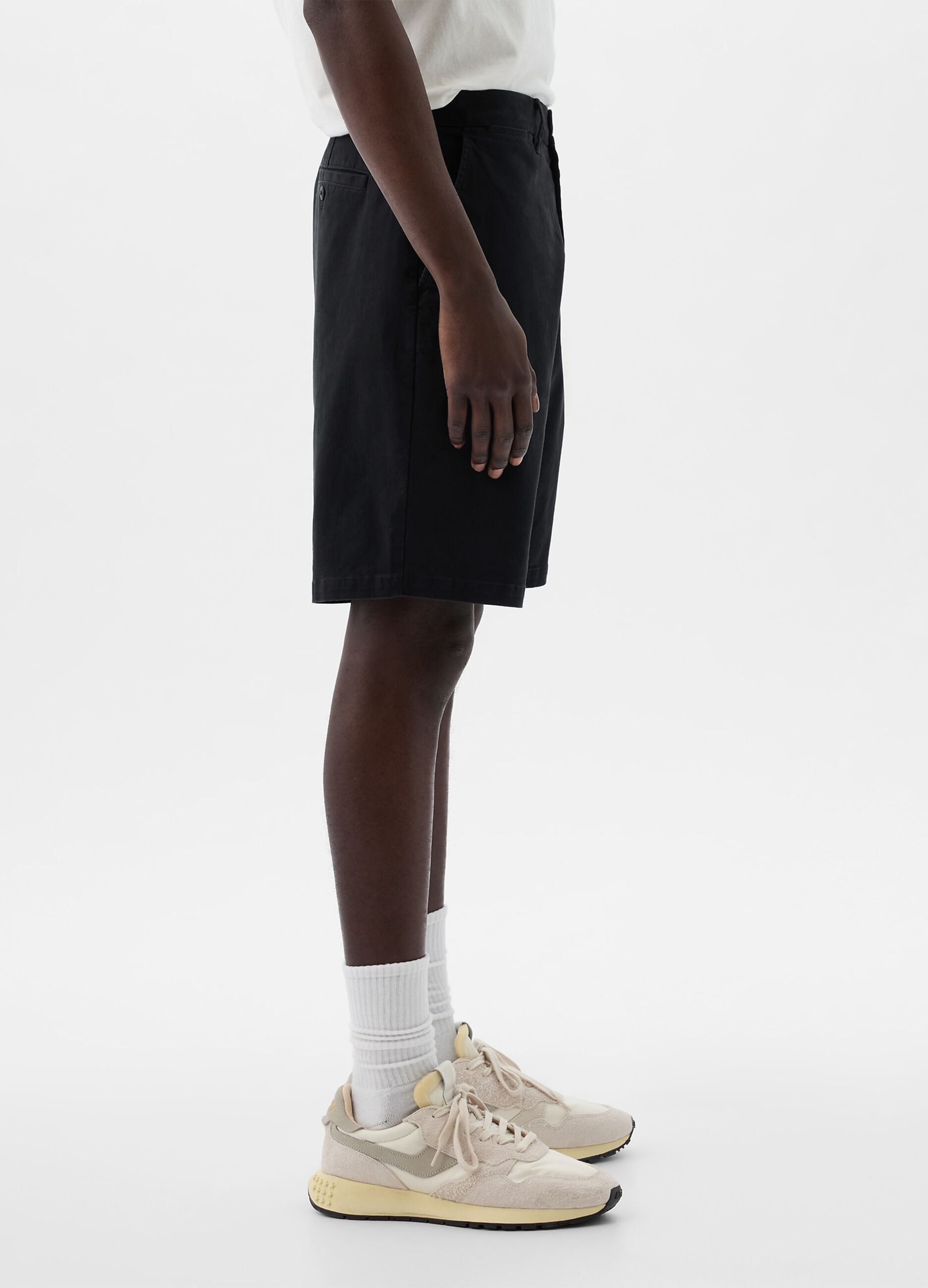 Bermuda relaxed fit in cotone stretch_1