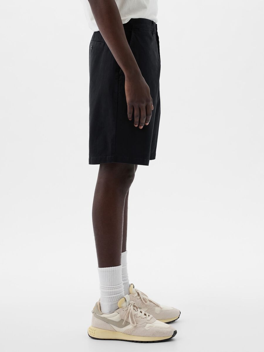 Bermuda relaxed fit in cotone stretch Uomo_1