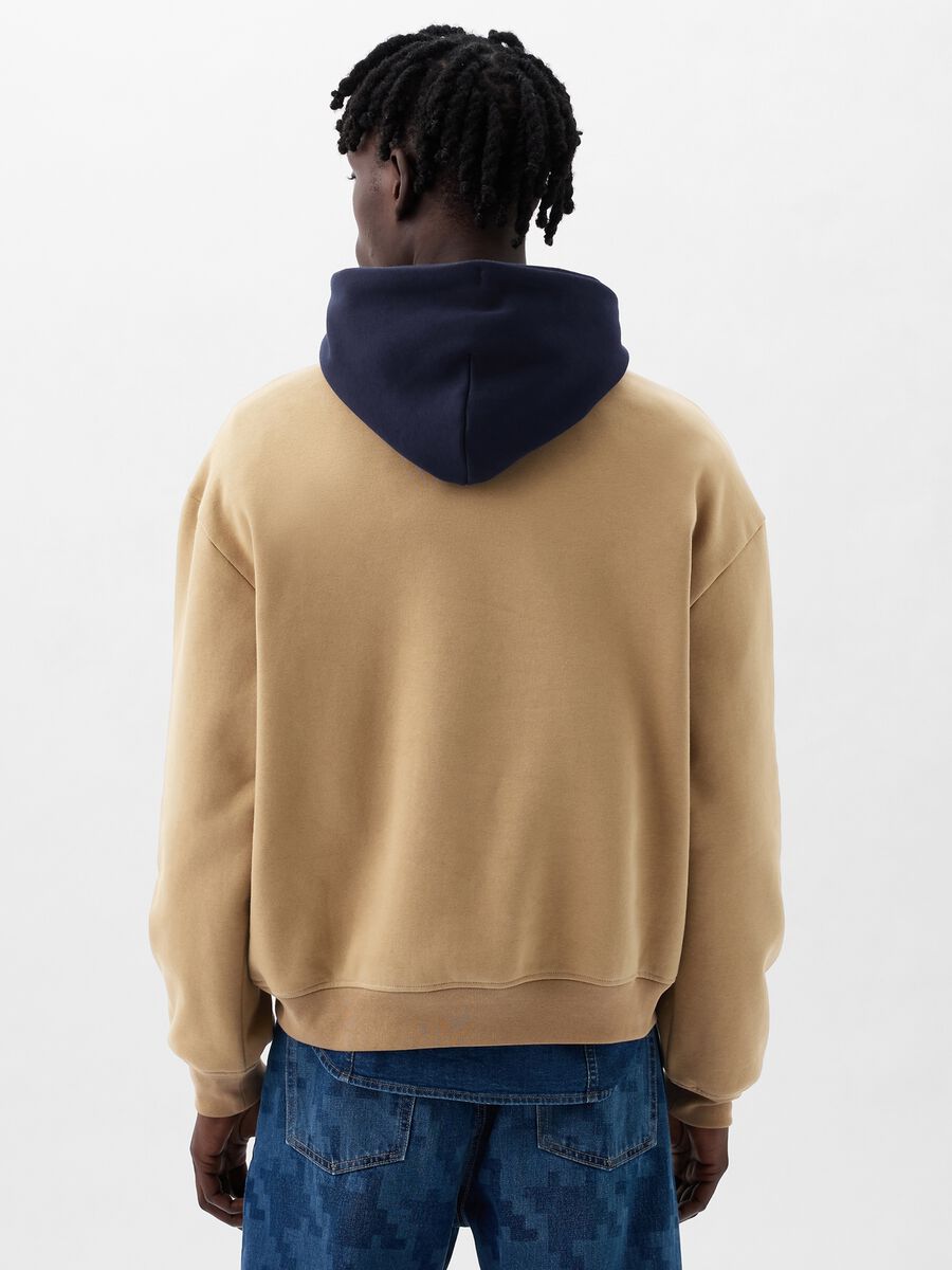 DAP x GAP Felpa con cappuccio e ricamo logo Unisex_3