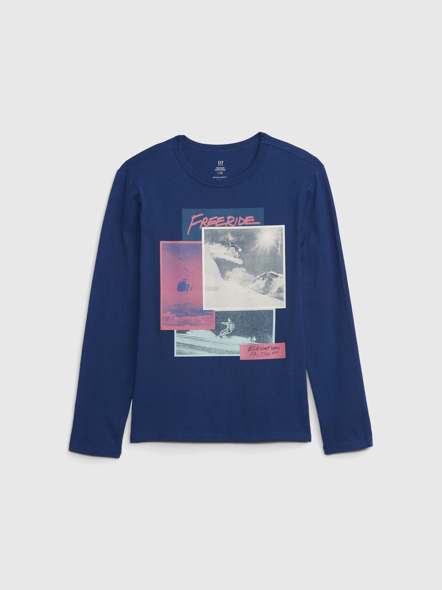 Long-sleeved T-shirt with print Boy_0