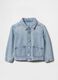 Denim jacket with embroidered logo for kids GAP_1