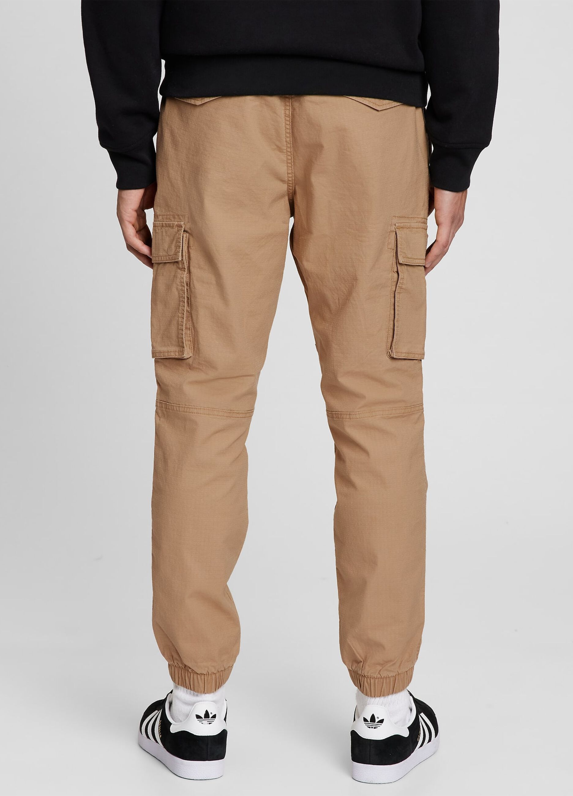 Cargo joggers with ripstop weave_1