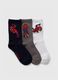 Tripack calze con disegno Spider-Man _0