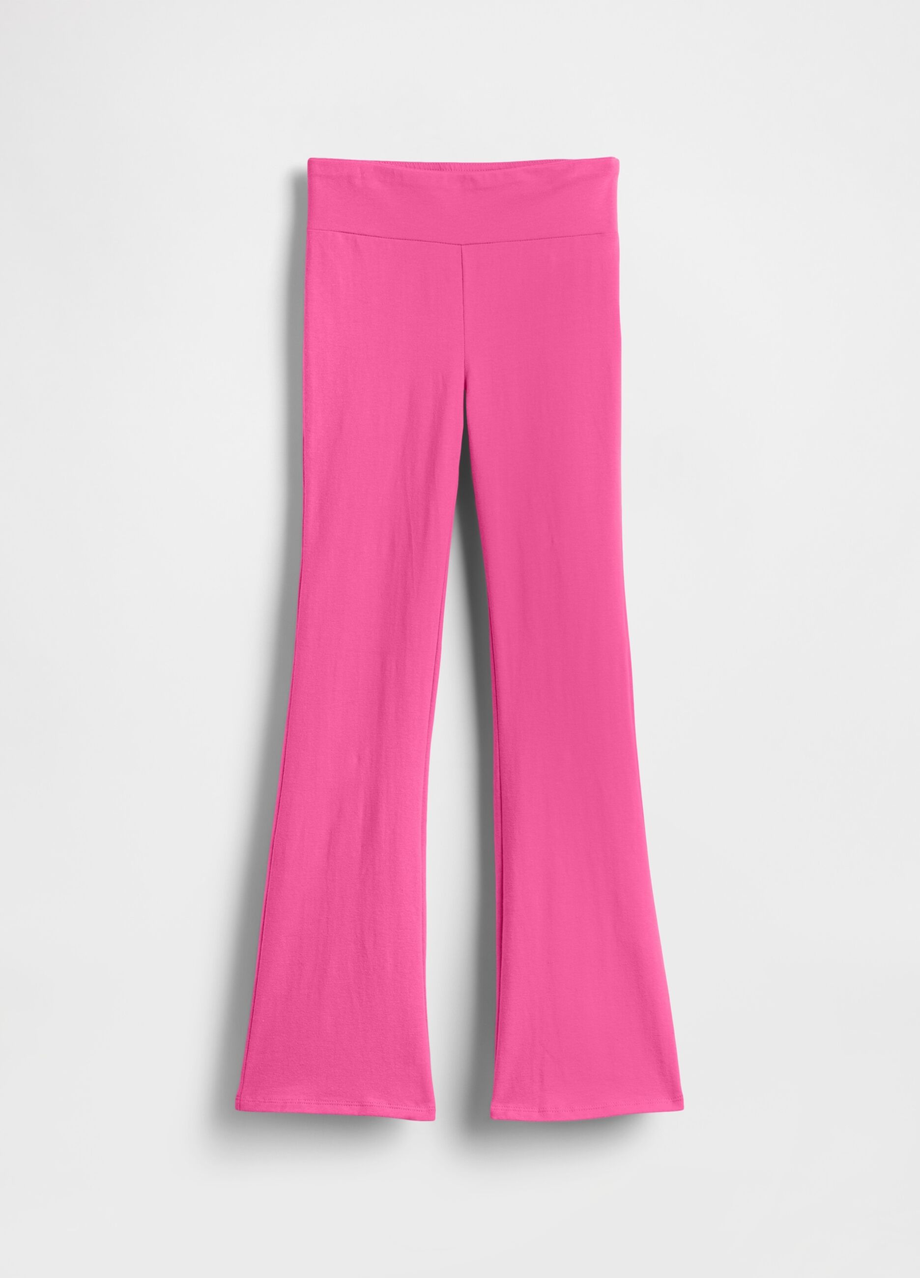 Leggings rosa elasticizzati_3