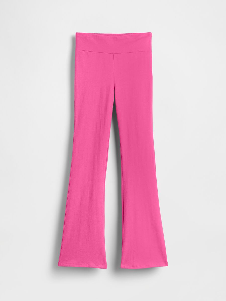 Stretchy Pink Leggings Girl_3