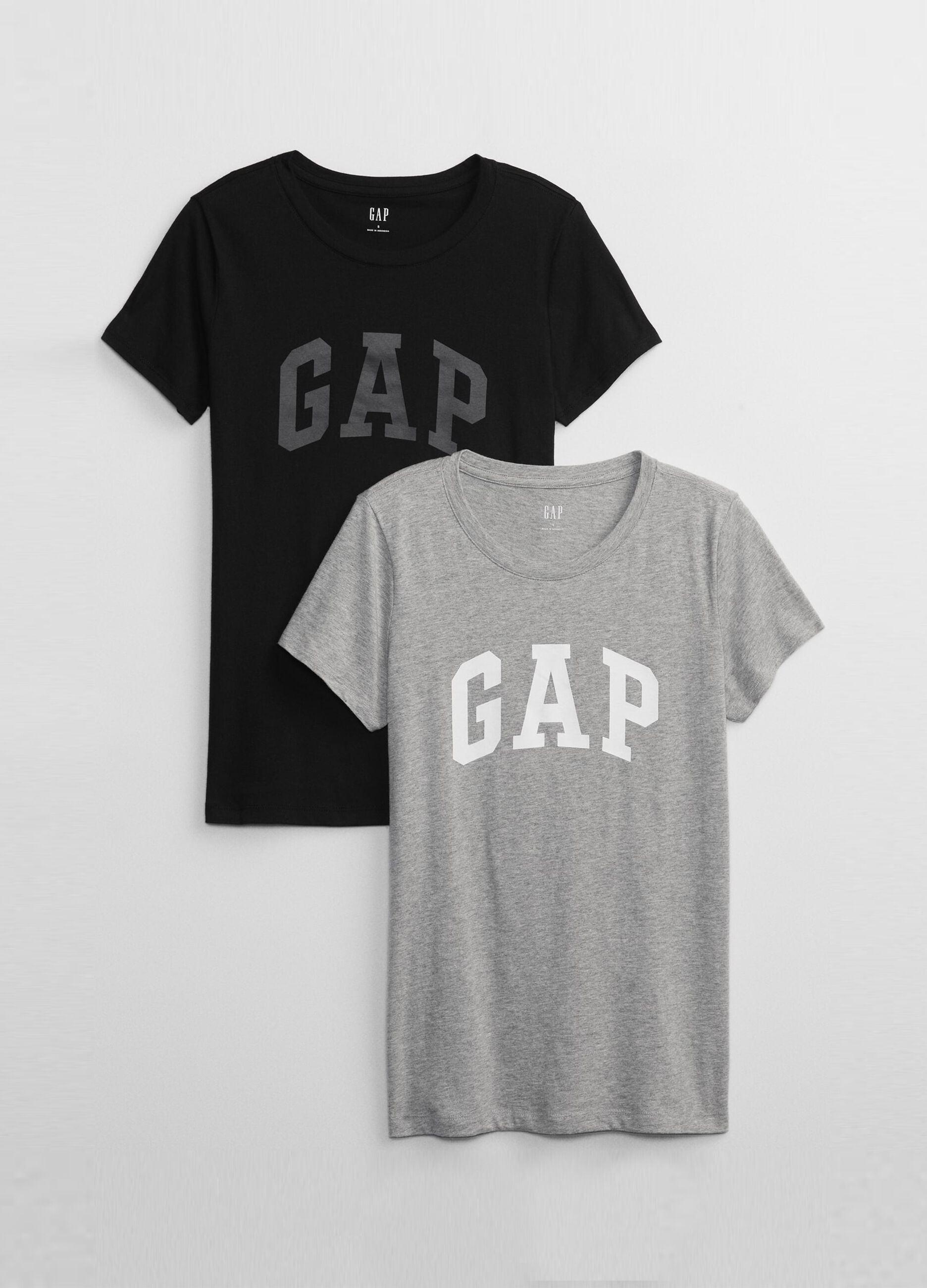 Two-pack T-shirts in jersey with logo print_2
