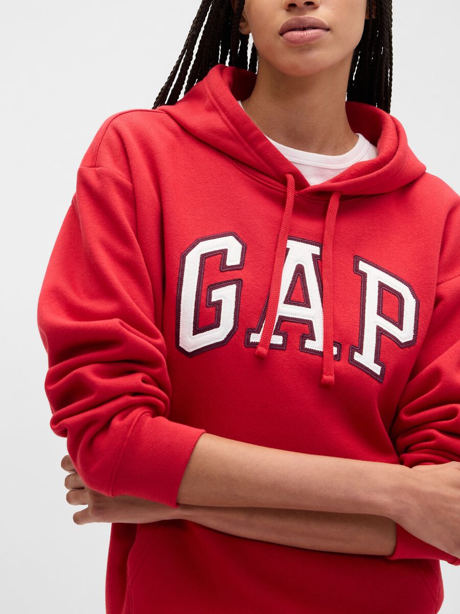 Felpa con cappuccio Donna_3