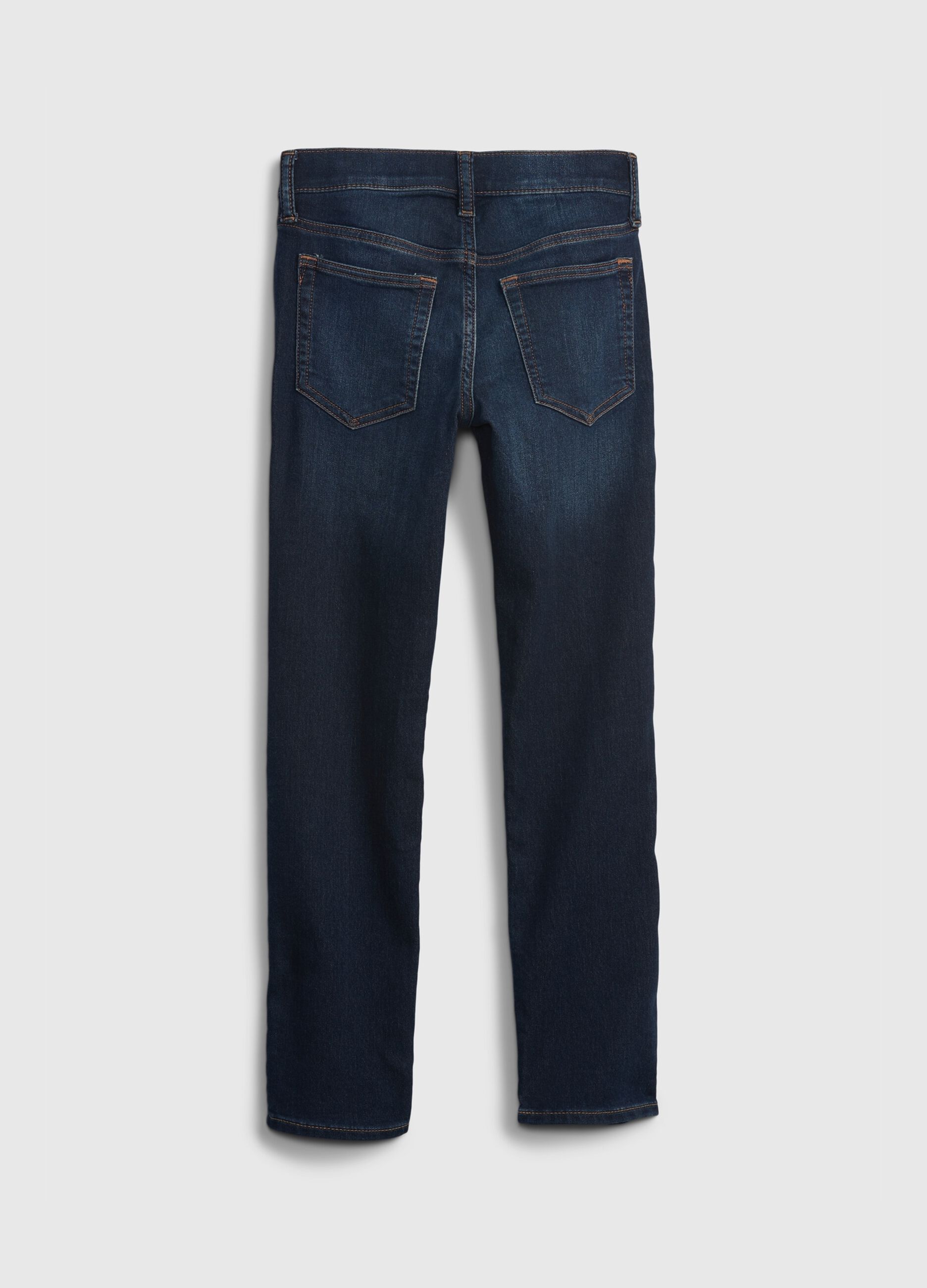 Slim-fit jeans with discolouring_1