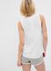 Stretch tank top with round neck_1