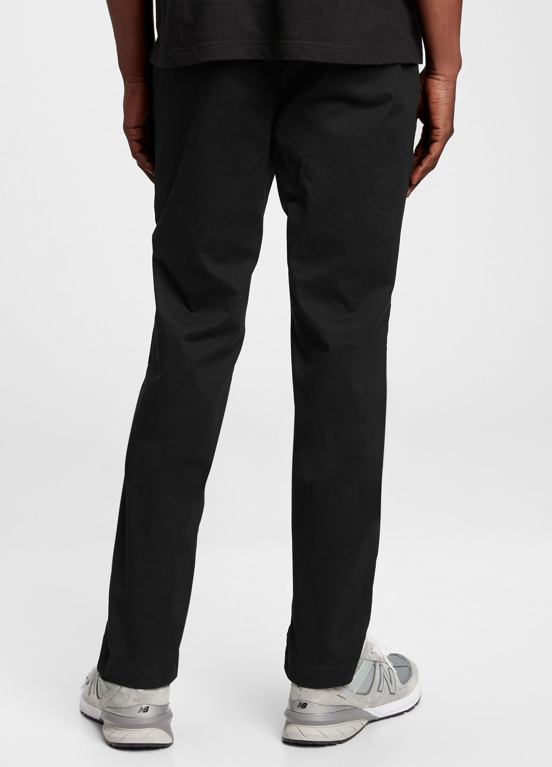 Slim-fit trousers in stretch cotton_2