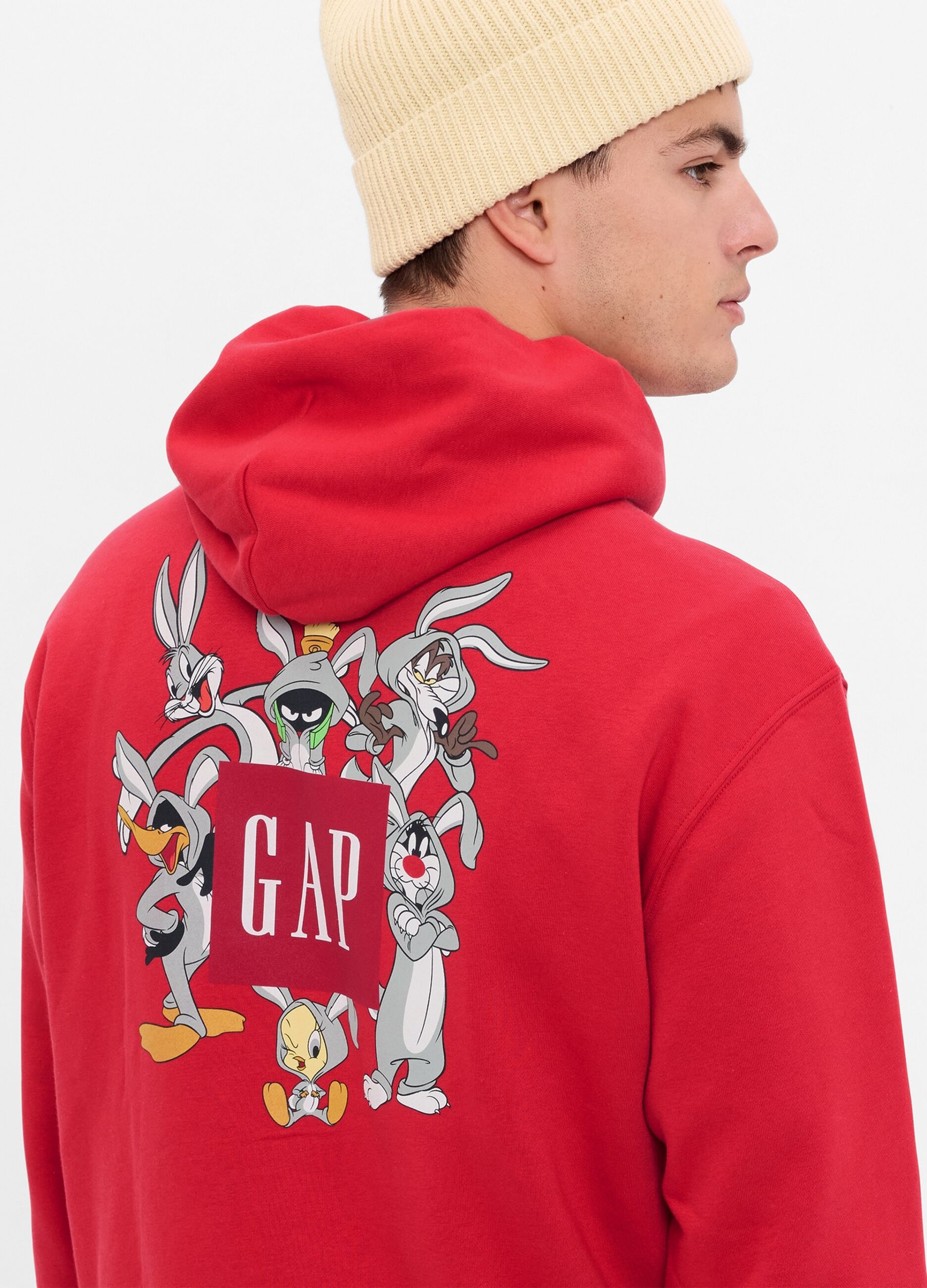 Hoodie with Looney Tunes print