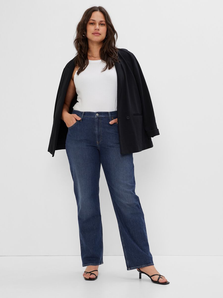 Loose-fit jeans with five pockets Woman_2