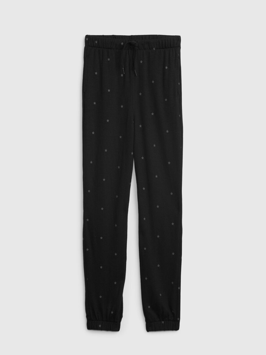 Joggers con stampa stelle all-over Bambina_0