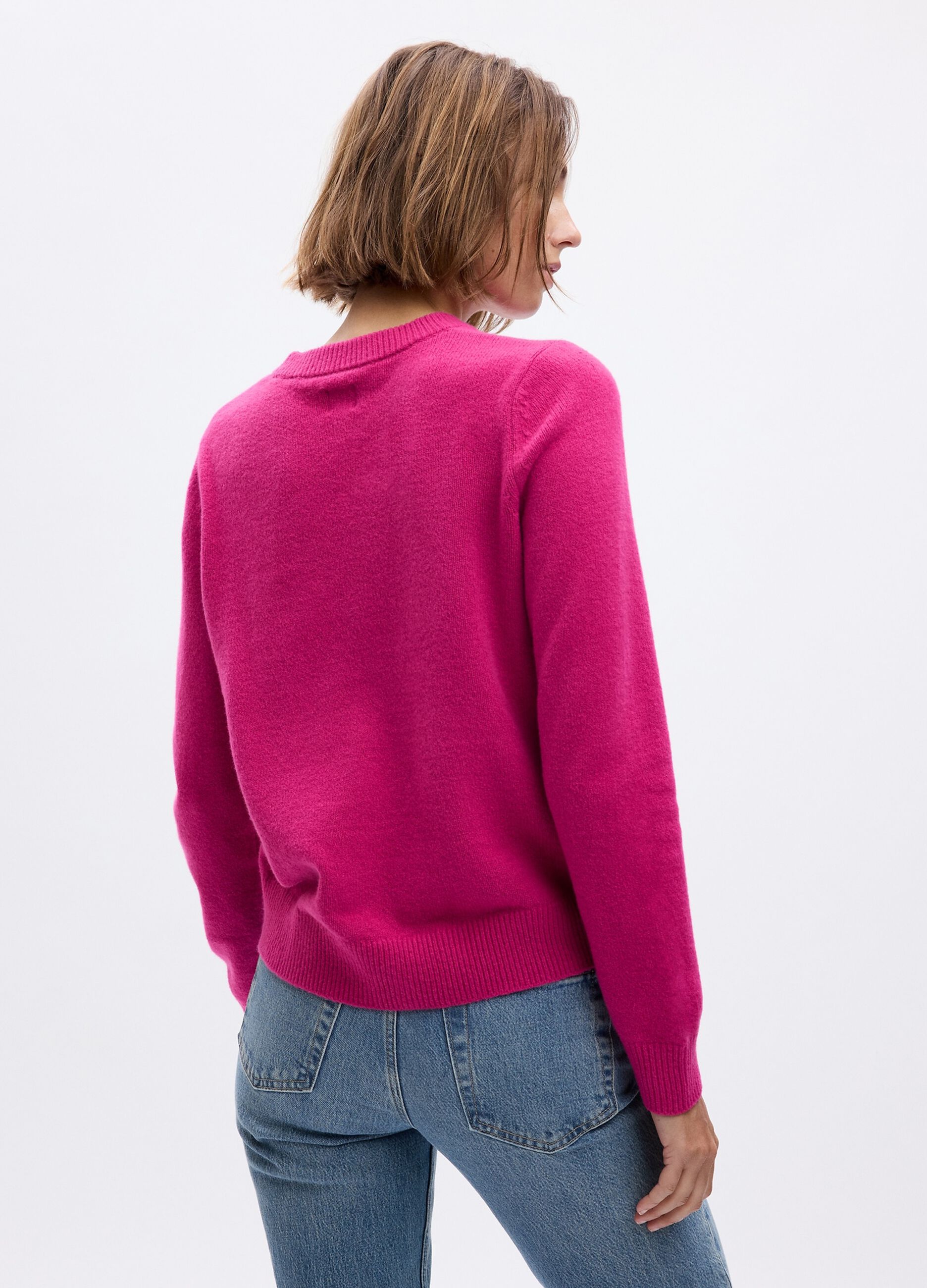 Pullover con scollo rotondo_1