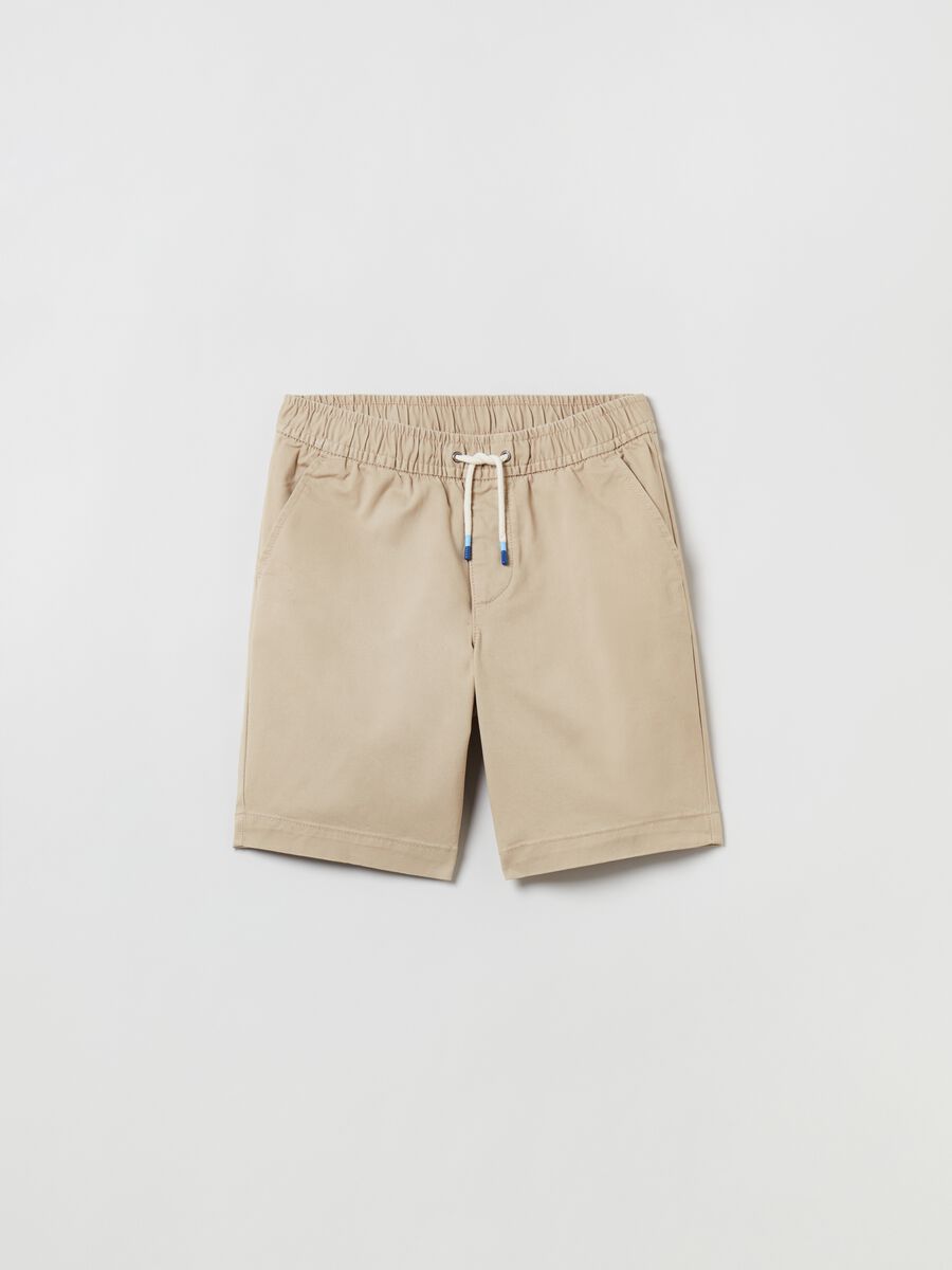 Woven shorts with drawstring Boy_0