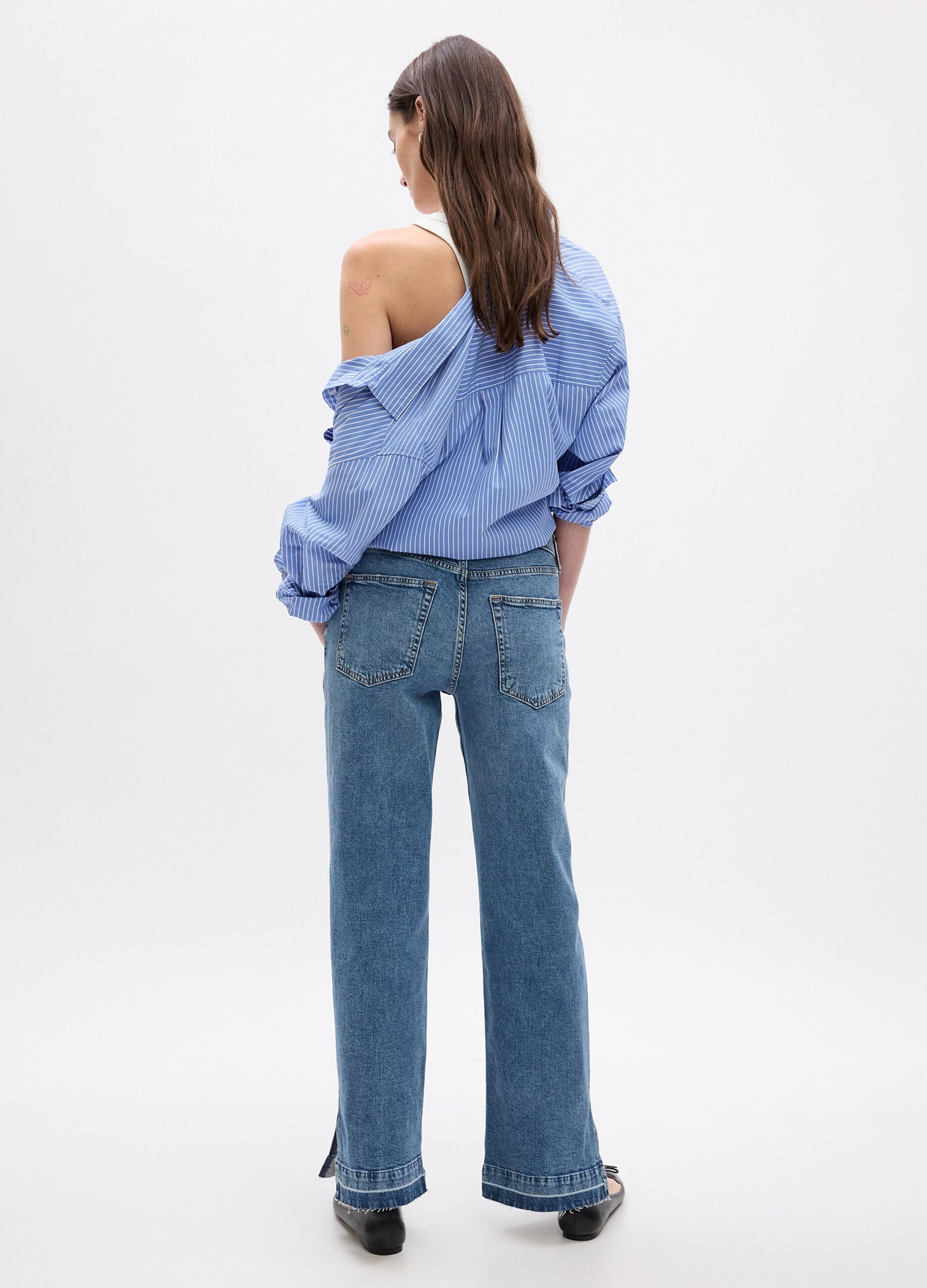 Jeans loose fit acid wash a vita media_2