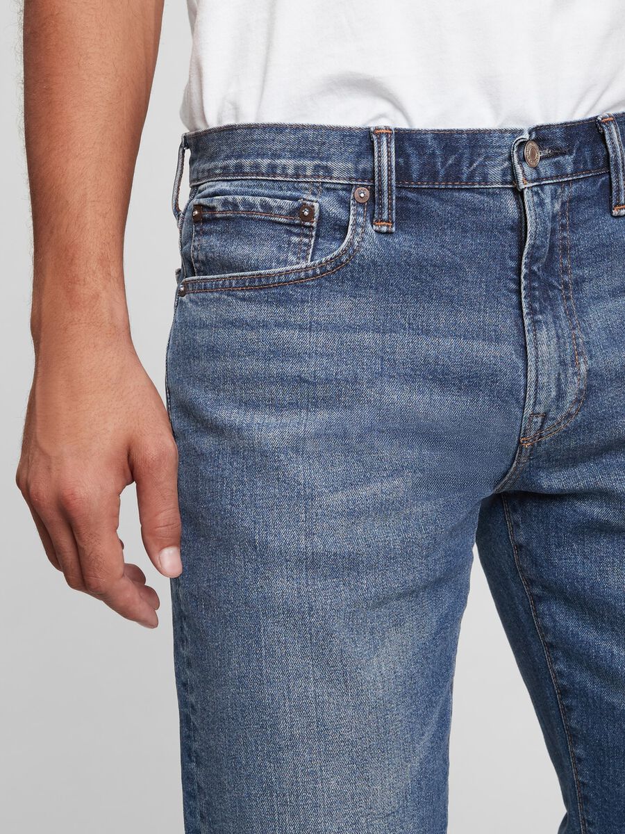 Jeans straight fit a vita media Uomo_3