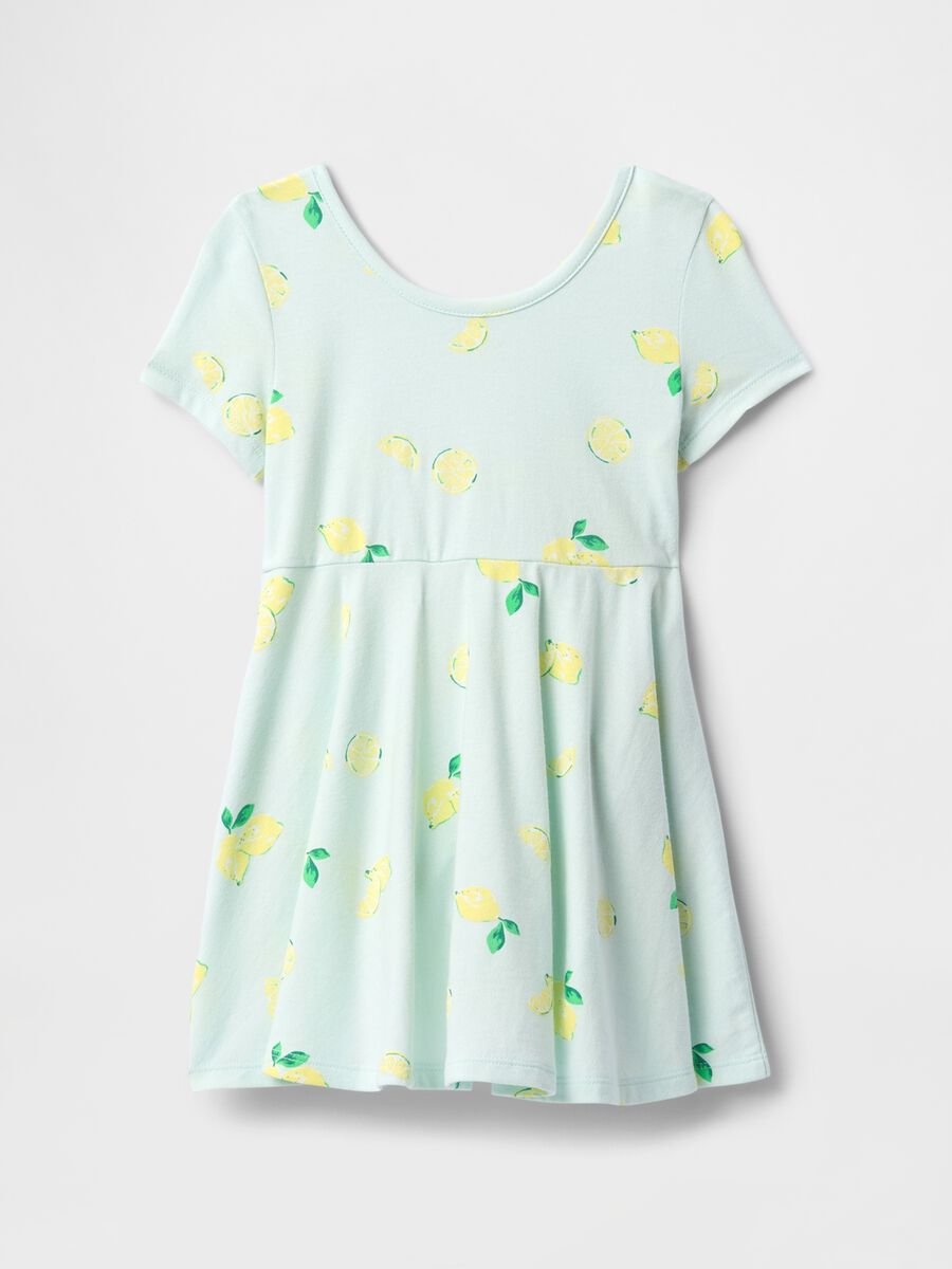 Vestito a fiori con limoni per bambina Bimba_1