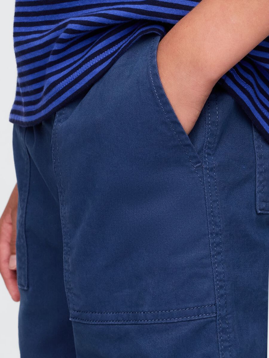 Children's blue long trousers Boy_3