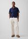 Linen and cotton blend shirt with embroidery_2