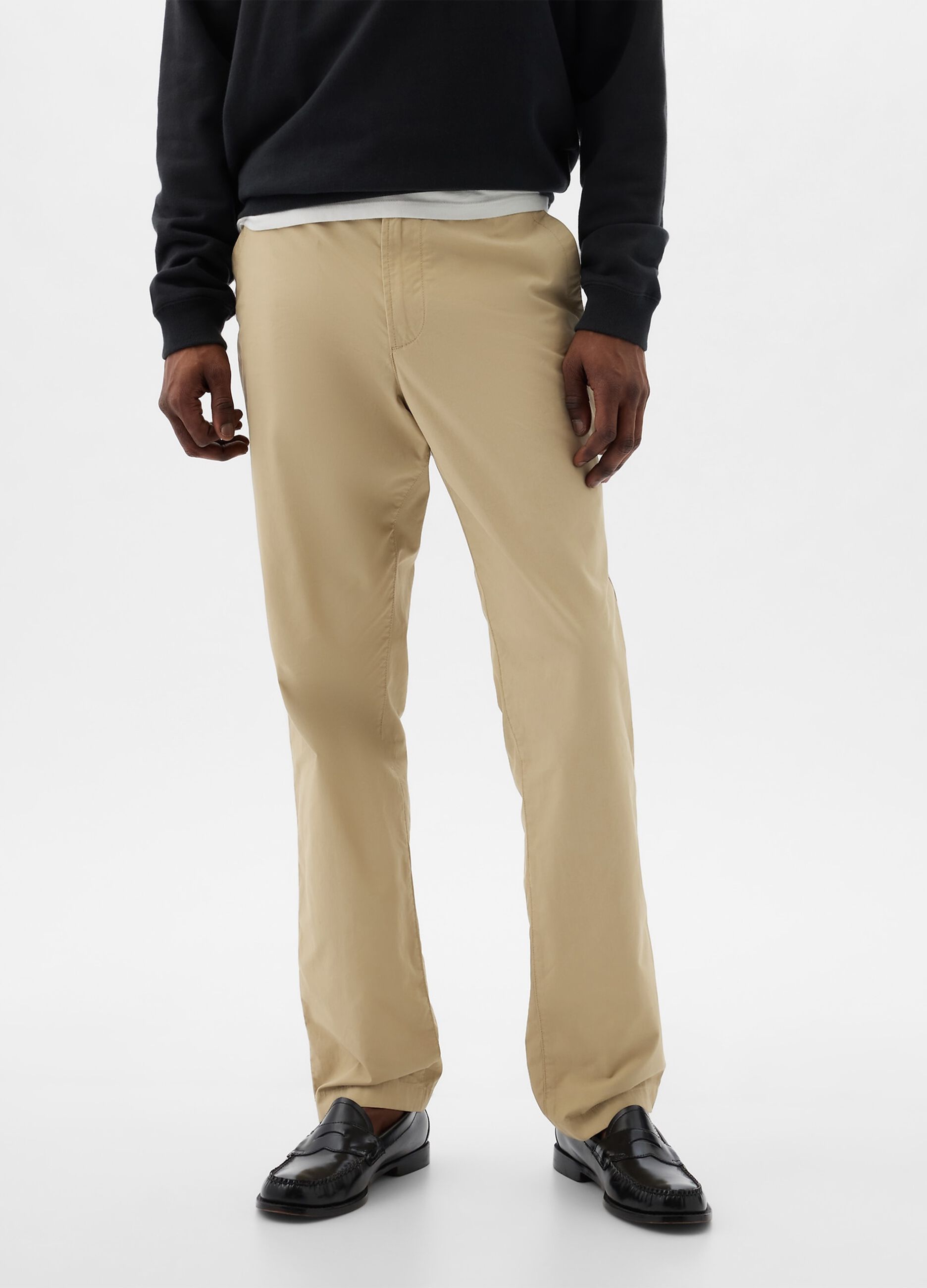 Chino trousers in poplin_2
