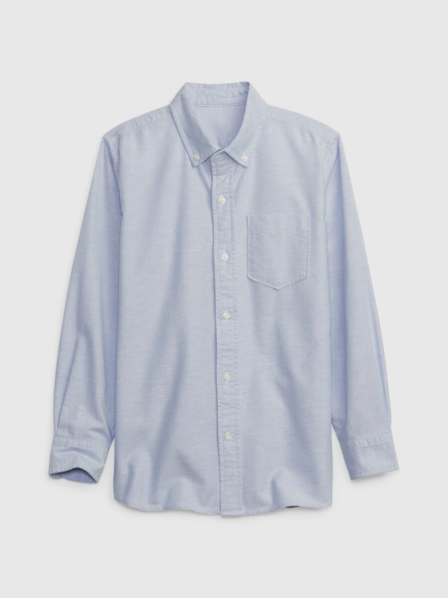 Oxford shirt with pocket Boy_2