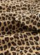Maglia a maniche lunghe marrone leopardata in cotone_4