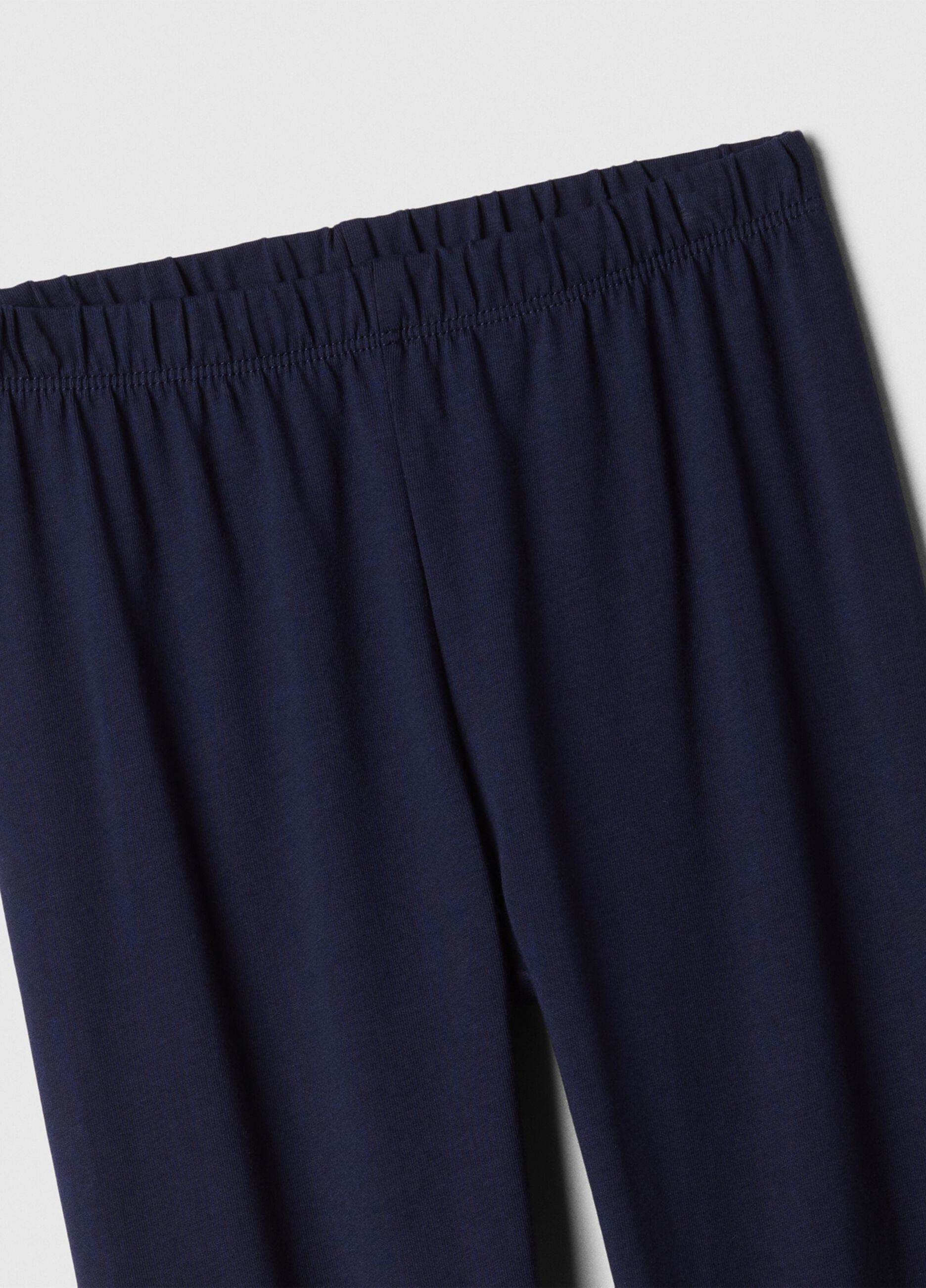 Girls' Stretchy Blue Leggings_2