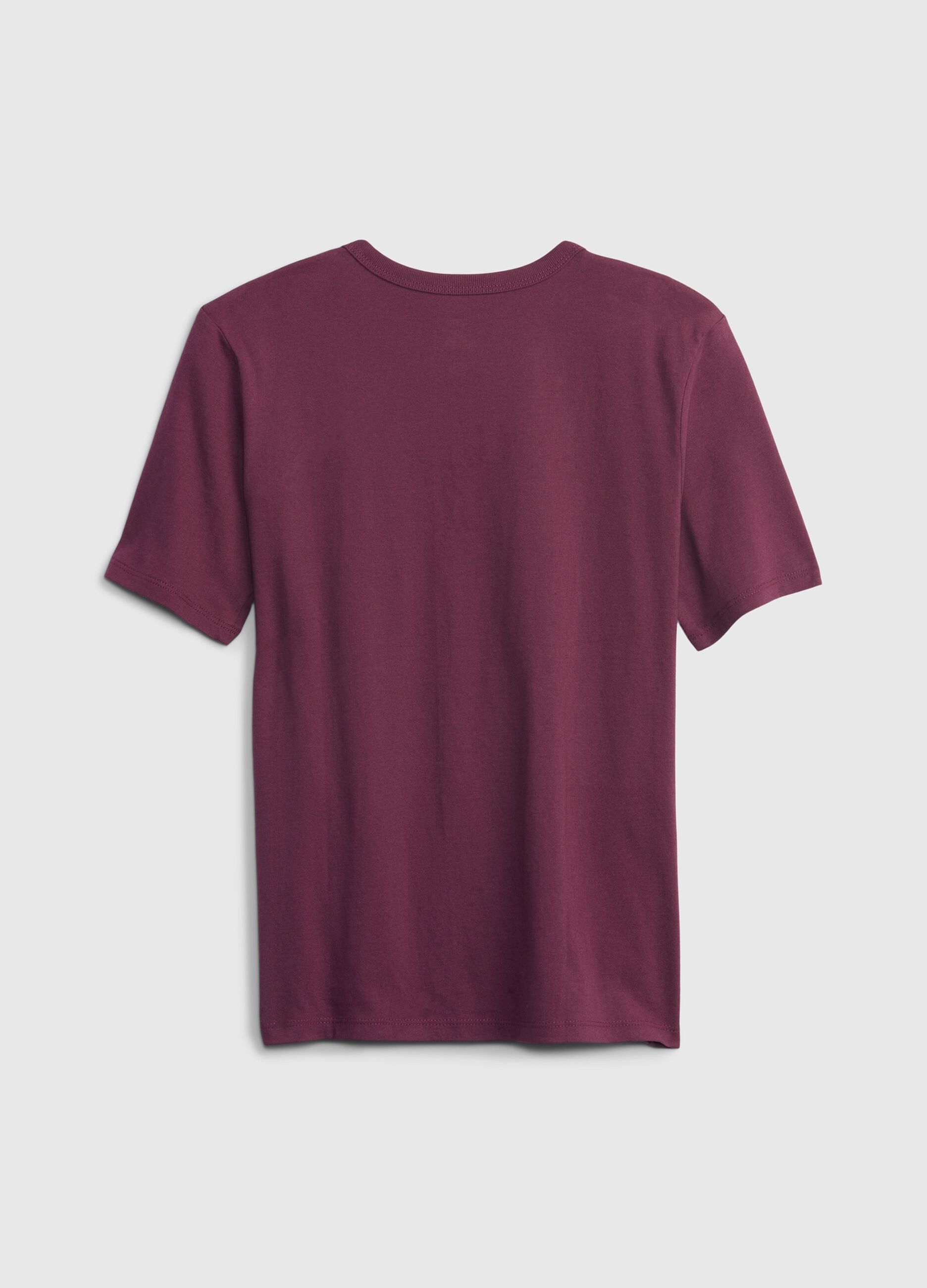 T-shirt with logo print with satellites_1