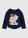 T-shirt a maniche lunghe stampa Paw Patrol_0