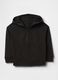 Felpa con logo GAP, cappuccio e zip in misto cotone_0