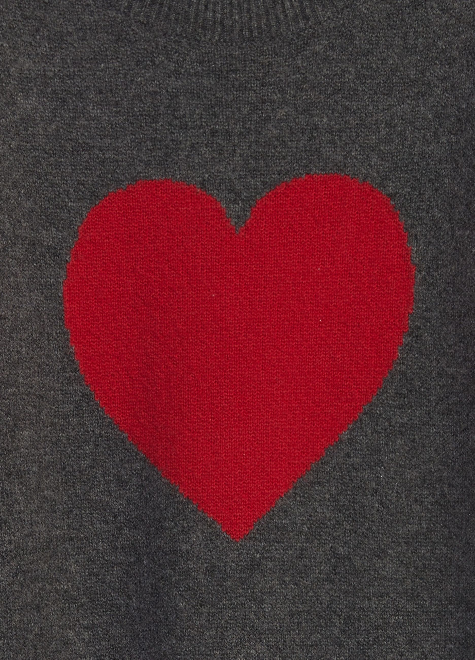 Tutina in maglia con disegno jacquard cuore_2