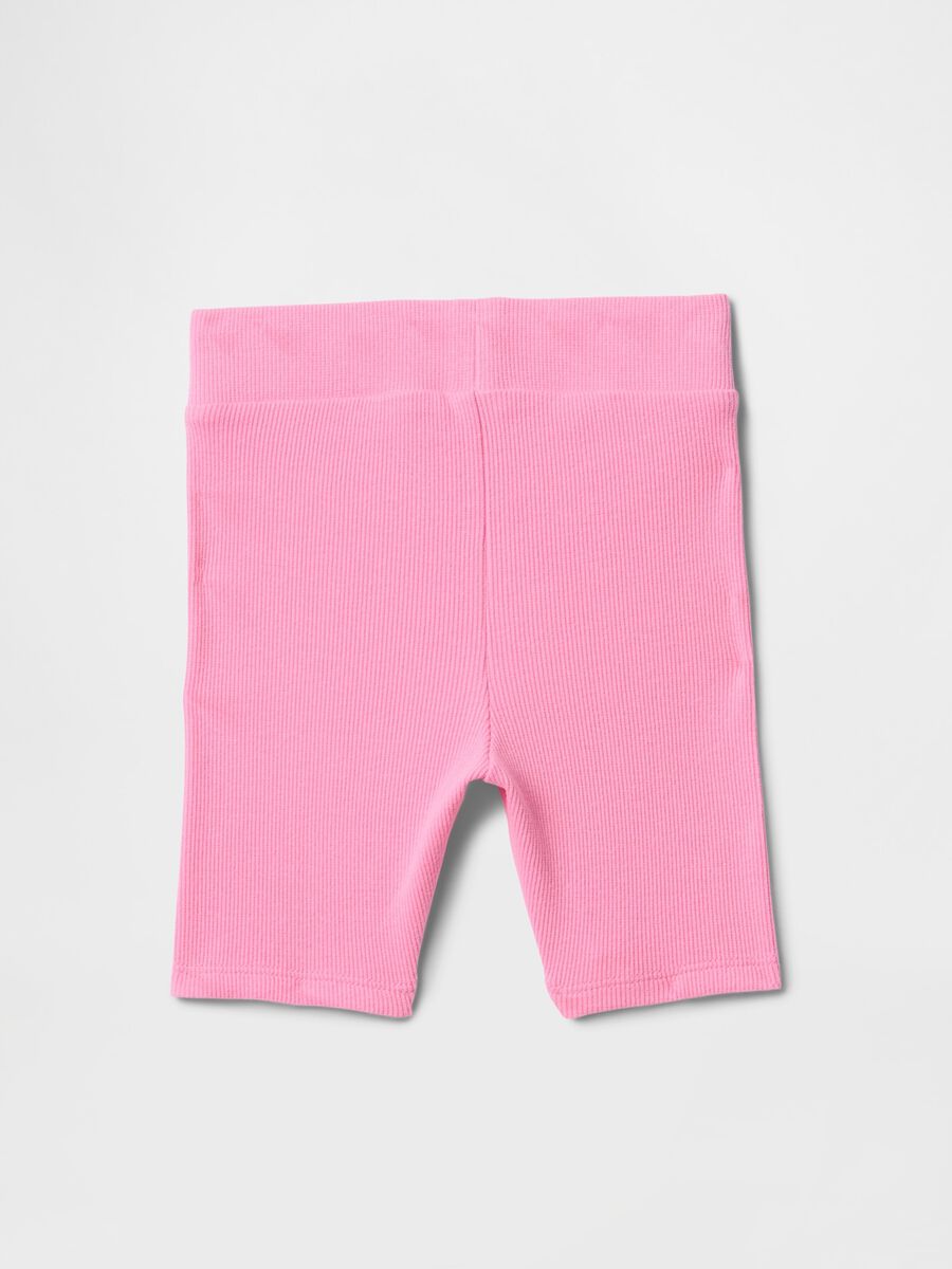 Shorts ciclisti rosa Bimba_1