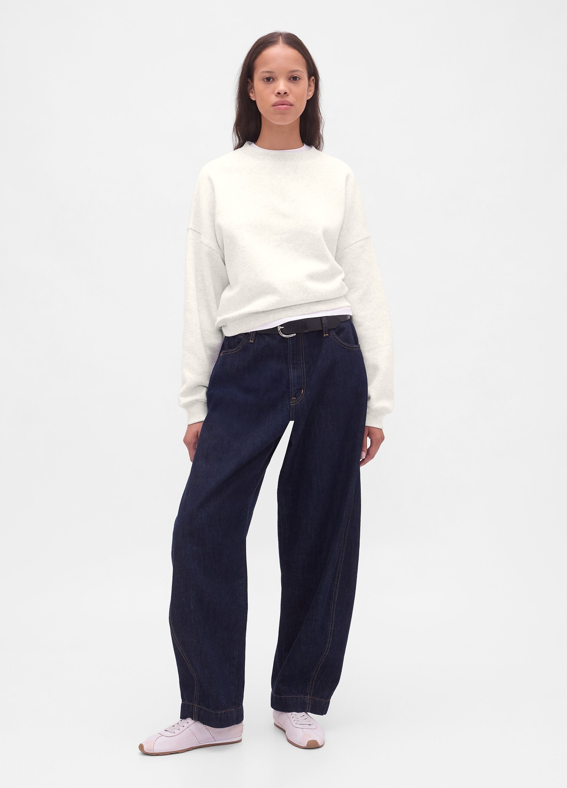 Felpa in misto cotone