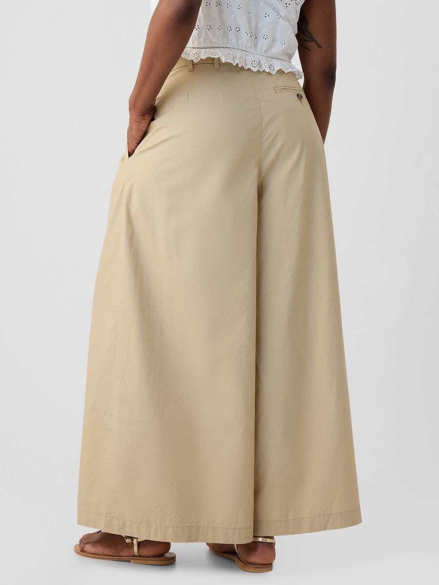 GAP x DÔEN Pantalone a vita alta con pinces Donna_4