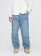 Jeans baggy in cotone e Lyocell_1