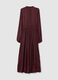Long Dress in Fluid Fabric Purple Gap_1