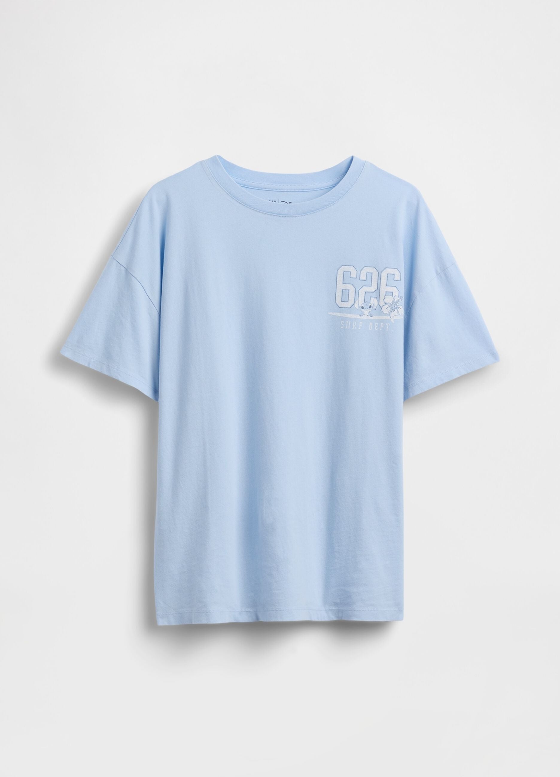 T-shirt Stitch Disney a maniche corte in puro cotone