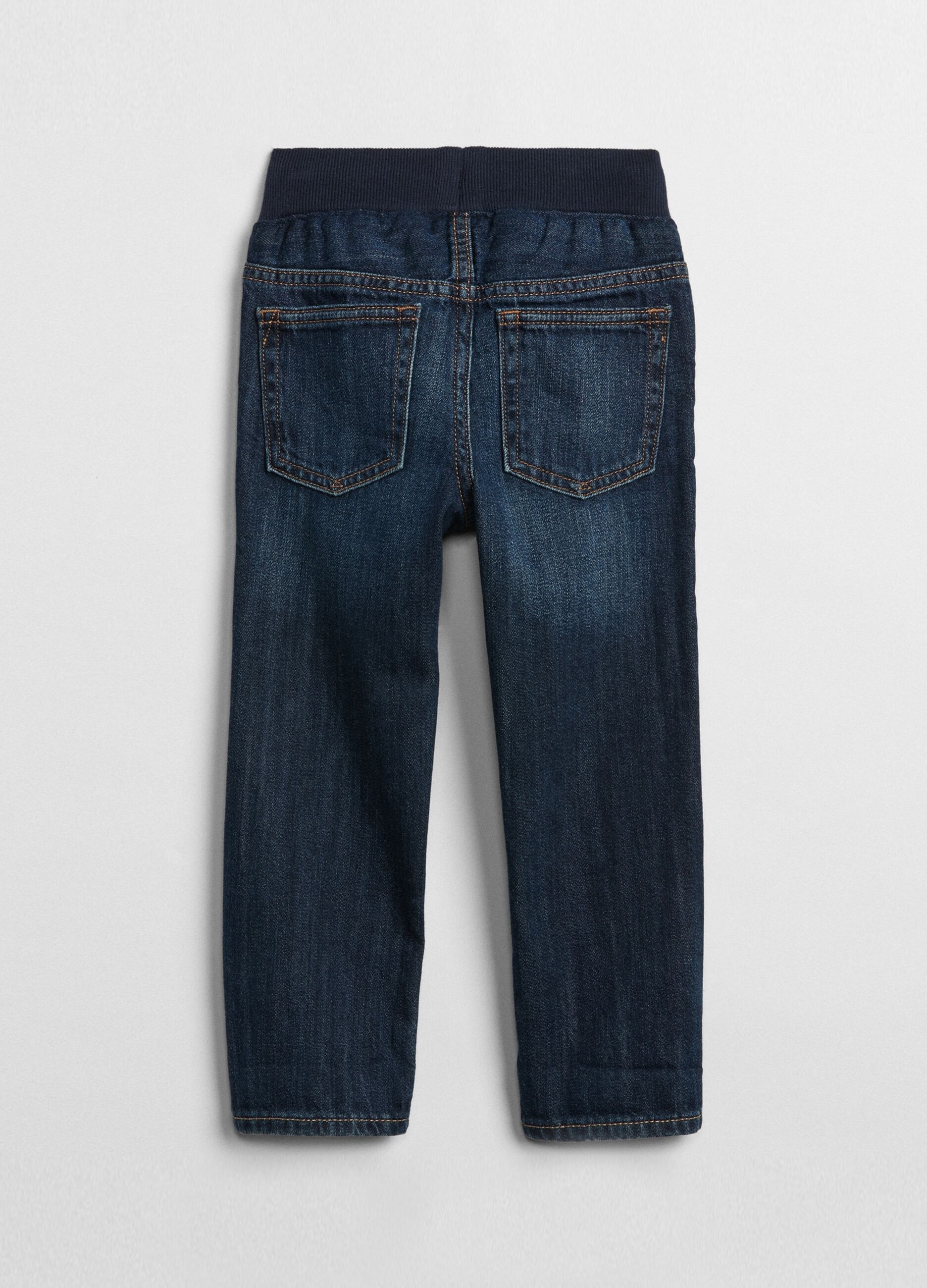 Jeans slim fit con coulisse_1